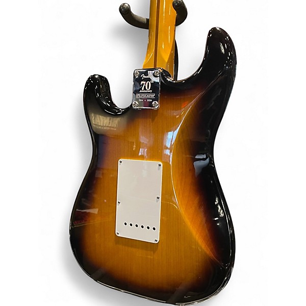 Used Fender 70th Anniversary American Vintage '54 Stratocaster Vintage Sunburst Solid Body Electric Guitar