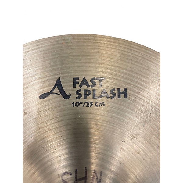 Used Zildjian 10in Avedis Splash Cymbal
