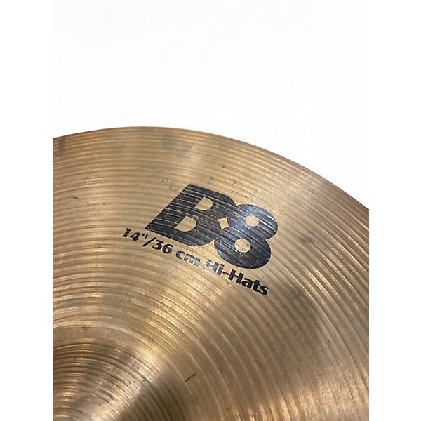 Used SABIAN 14in B8 Hi Hat Top Cymbal
