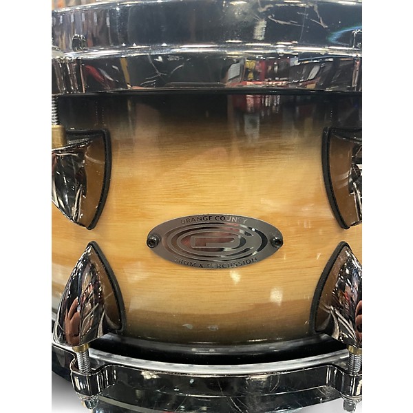 Used Orange County Drum & Percussion 14X6 Miscellaneous Snare BLACK BURST Drum