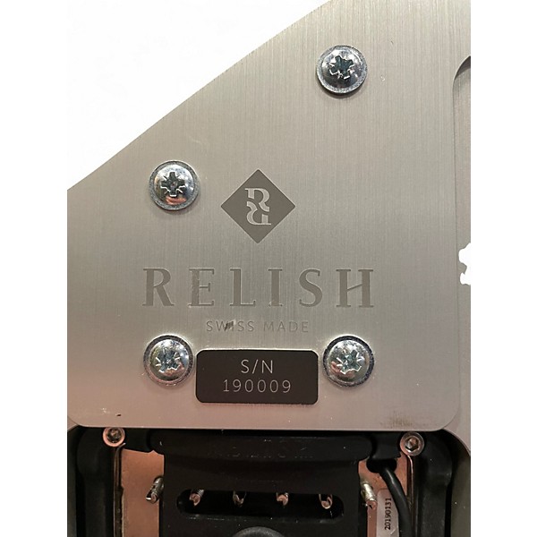 Used Relish Guitars WALNUT MARY WITH PIEZO Natural Solid Body Electric Guitar