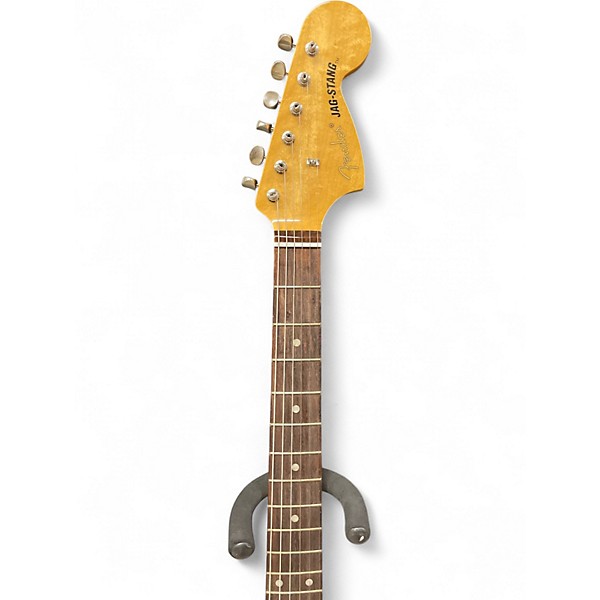 Used Fender Jagstang Fiesta Red Solid Body Electric Guitar