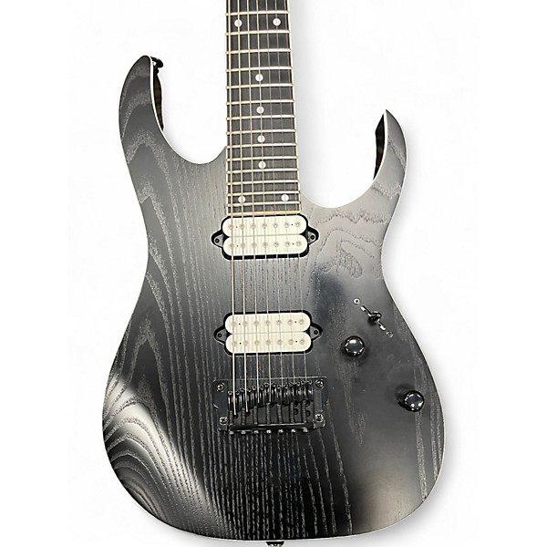 Used Ibanez RGR752AHBF BLACK Solid Body Electric Guitar