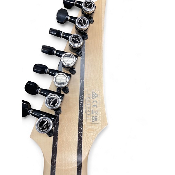 Used Ibanez RGR752AHBF BLACK Solid Body Electric Guitar