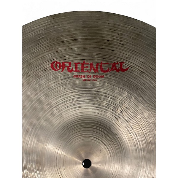Used Zildjian 20in Oriental Crash Of Doom Cymbal