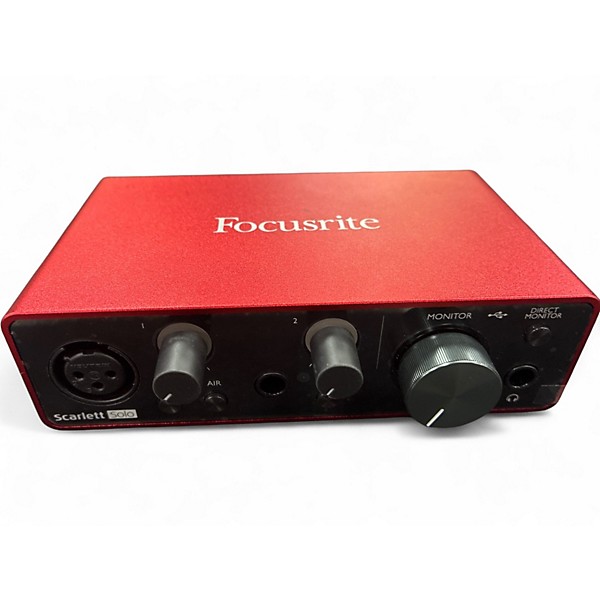 Used Focusrite Scarlett Solo Audio Interface