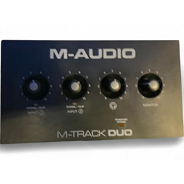 Used M-Audio M-TRACK DUO Audio Interface