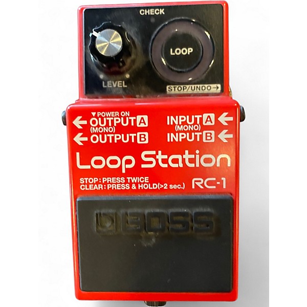 Used BOSS RC1 Loop Station Pedal