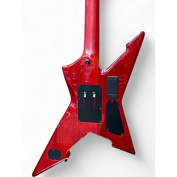 Used Schecter CYGNUS JLX-1FR See-Thru Cherry Electric Guitar