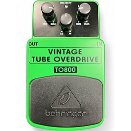Used Behringer TO800 Vintage Tube Overdrive Effect Pedal