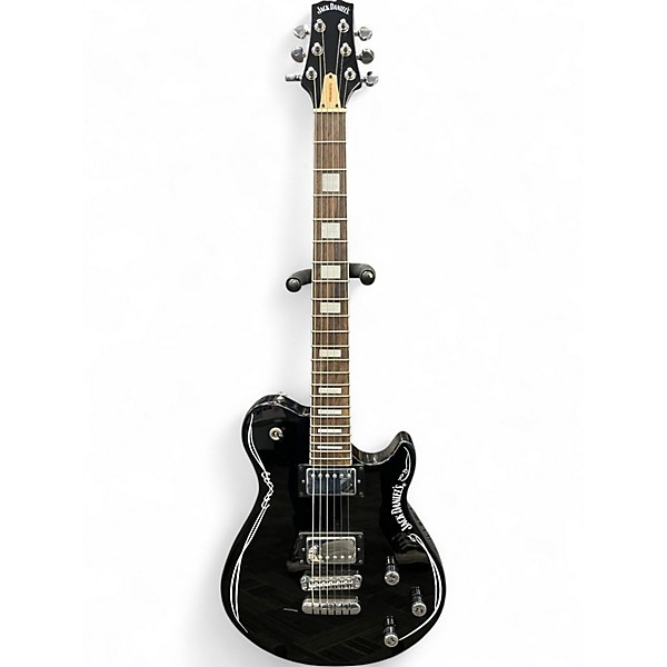 Used Peavey JACK DANIELS Black Solid Body Electric Guitar