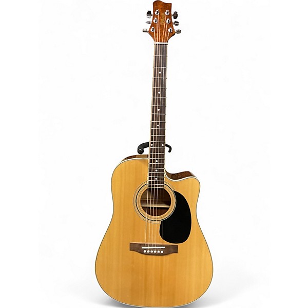 Used Telluride TD-4CE Natural Acoustic Electric Guitar