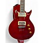Used Mitchell MS450 Flame Red Solid Body Electric Guitar