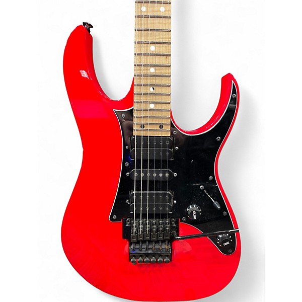 Used Ibanez RG550 GENISIS ROAD FLARE RED Solid Body Electric Guitar