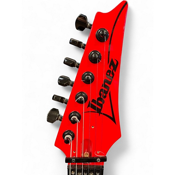 Used Ibanez RG550 GENISIS ROAD FLARE RED Solid Body Electric Guitar