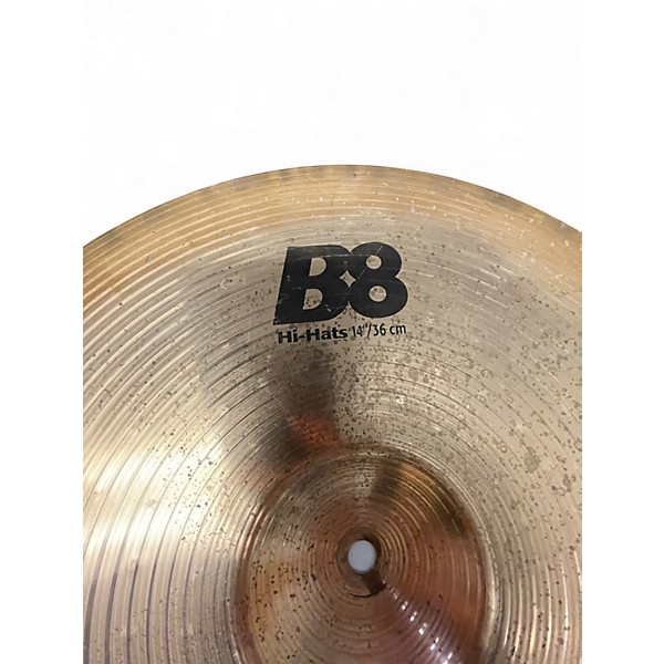 Used SABIAN 14in B8 Pro Hi Hat Pair Cymbal