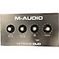 Used M-Audio m-track duo Audio Interface