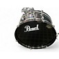 Used Pearl 5 Piece RYTHYM TRAVELER Black Drum Kit thumbnail