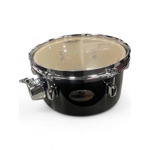 Used Pearl 5 Piece RYTHYM TRAVELER Black Drum Kit