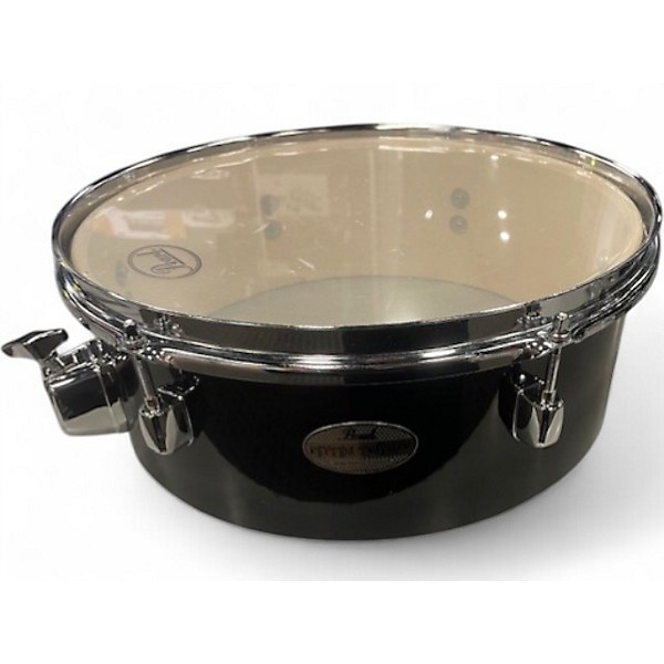 Used Pearl 5 Piece RYTHYM TRAVELER Black Drum Kit