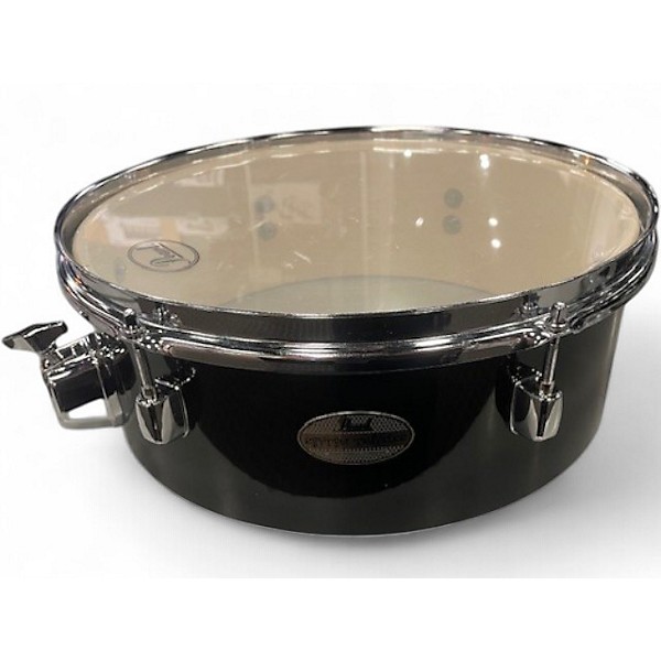 Used Pearl 5 Piece RYTHYM TRAVELER Black Drum Kit