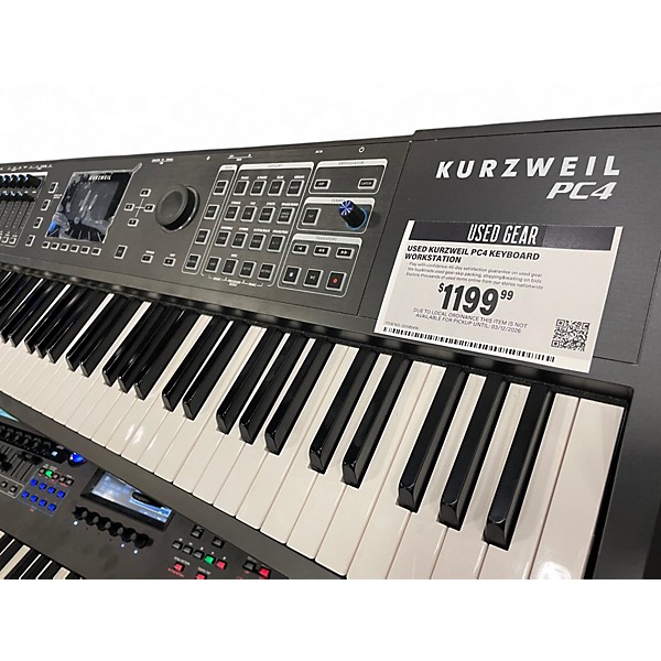 Used Kurzweil PC4 Keyboard Workstation