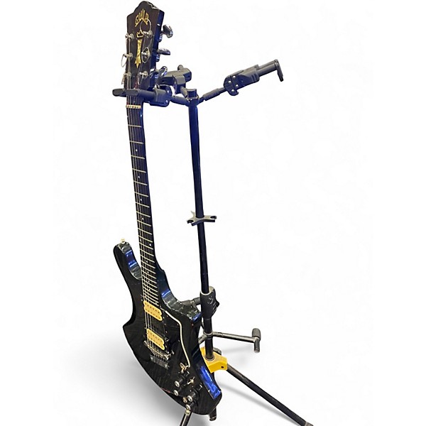 Vintage 1970s Guild S300D Black Solid Body Electric Guitar