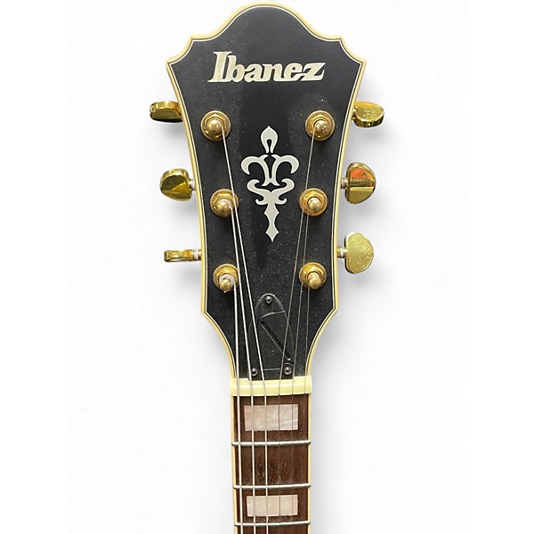 Used 2020 Ibanez AZ73G Artcore Rose Gold Fade Hollow Body Electric Guitar