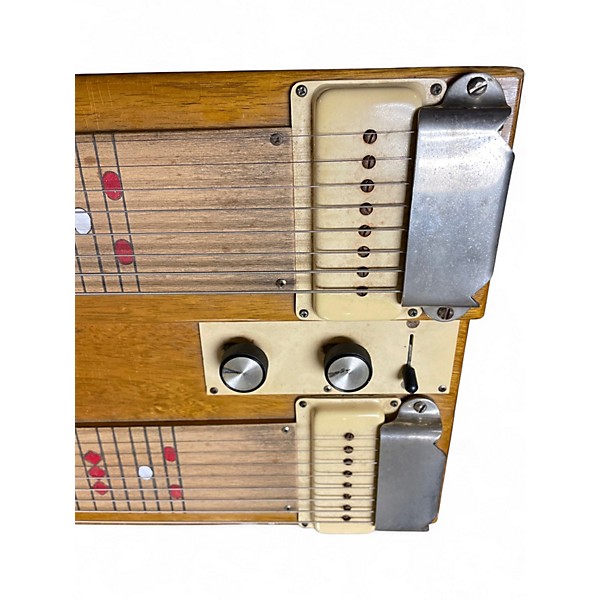 Vintage 1950s Gibson Consolette Double Neck 8 String Korina Lap Steel