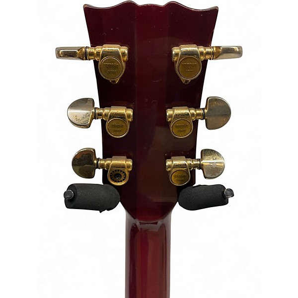 Vintage 1980s Yamaha SG1000 Cherry Sunburst Solid Body Electric Guitar