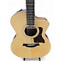 Used Taylor 214CE Natural Acoustic Electric Guitar