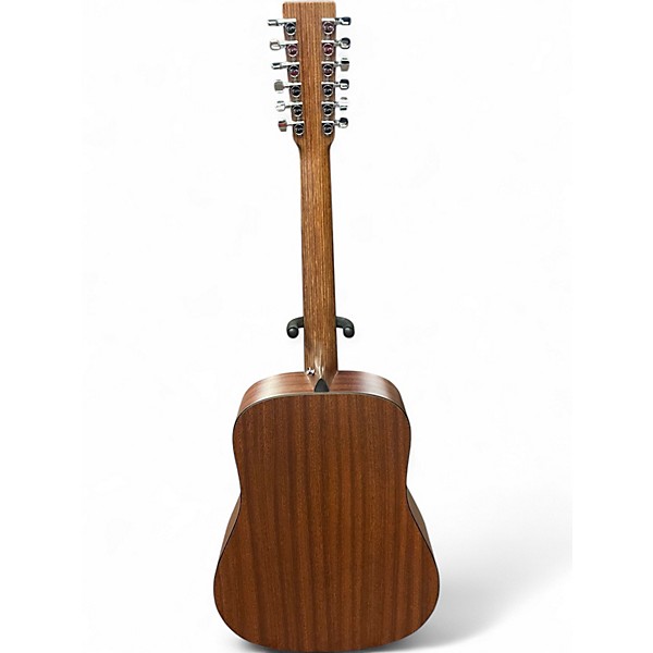 Used Martin D12X1AE Natural 12 String Acoustic Electric Guitar