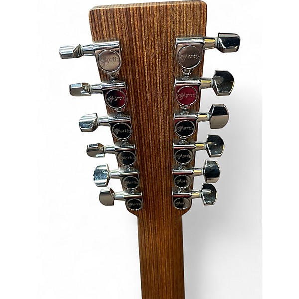 Used Martin D12X1AE Natural 12 String Acoustic Electric Guitar