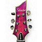 Used Schecter Guitar Research Omen Extreme 6 magenta burst Solid Body Electric Guitar