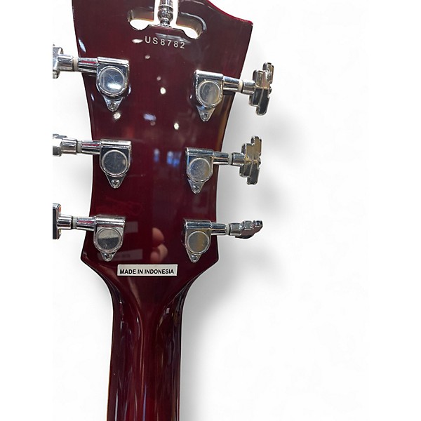 Used 2020s D'Angelico dapdtwnctcb red Hollow Body Electric Guitar