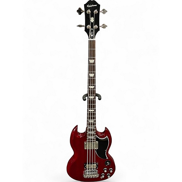 Used Epiphone EB3 Heritage Cherry Electric Bass Guitar