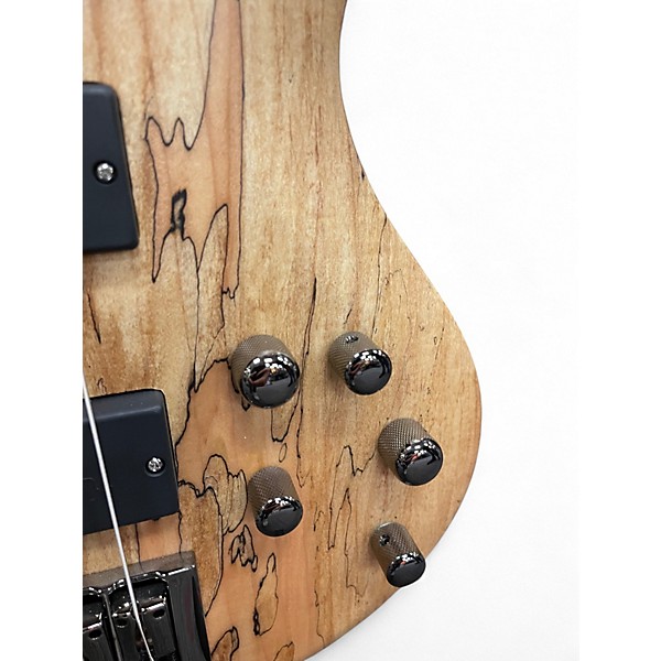 Used ESP LTD B204SM Spalted Maple Electric Bass Guitar