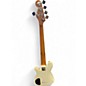 Used Waterstone Sandman 5 White Electric Bass Guitar
