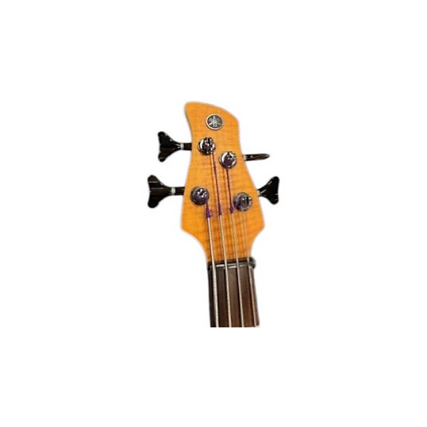 Used Yamaha TRBX604 Amber Electric Bass Guitar