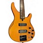 Used Yamaha TRBX604 Amber Electric Bass Guitar