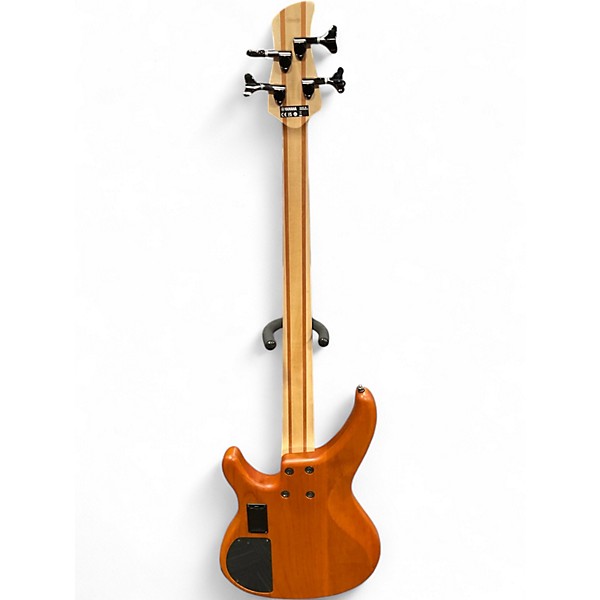 Used Yamaha TRBX604 Amber Electric Bass Guitar