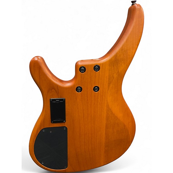 Used Yamaha TRBX604 Amber Electric Bass Guitar