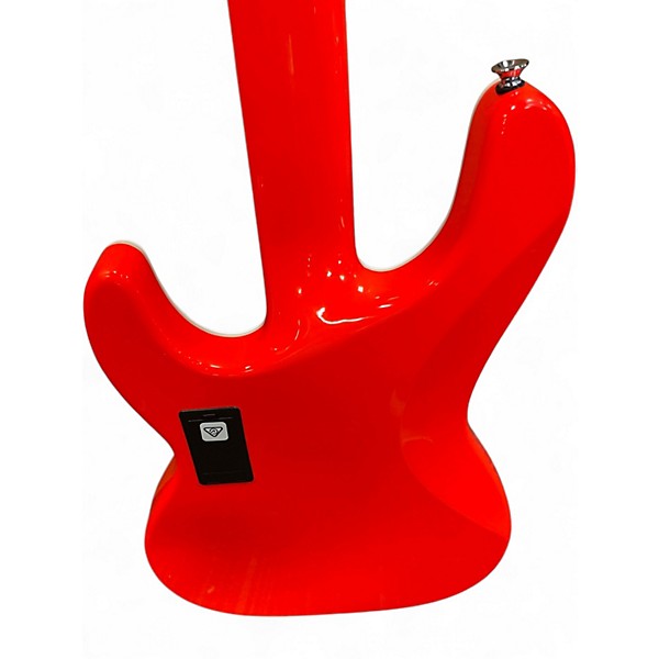 Used Jackson X Series Concert Orange Electric Bass Guitar