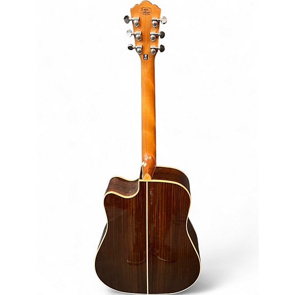 Used Washburn WD25SCE Natural Acoustic Electric Guitar