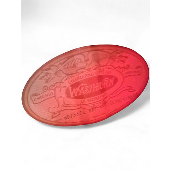 Used Washburn WD25SCE Natural Acoustic Electric Guitar