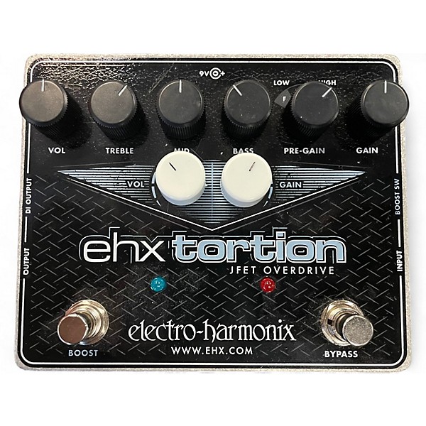 Used Electro-Harmonix EHXTortion JFET Overdrive Effect Pedal