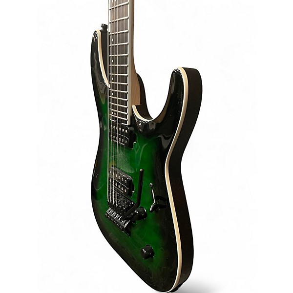 Used Jackson Dinky Pro Plus Emerald Green Solid Body Electric Guitar