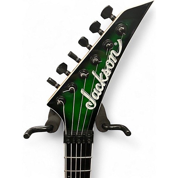 Used Jackson Dinky Pro Plus Emerald Green Solid Body Electric Guitar