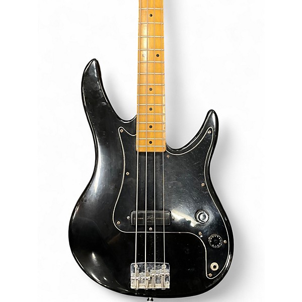 Vintage 1980s Peavey Patriot BLACK Electric Bass Guitar
