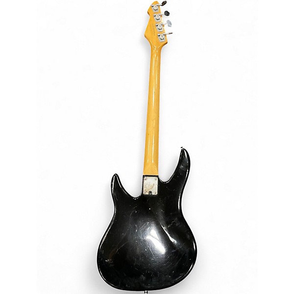 Vintage 1980s Peavey Patriot BLACK Electric Bass Guitar
